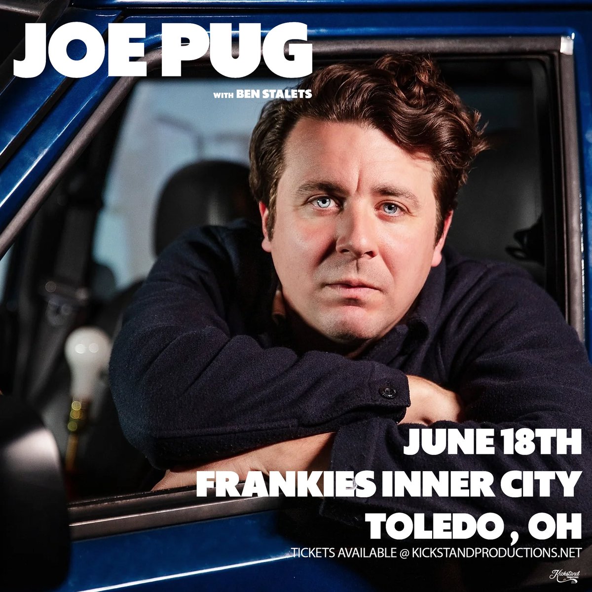 KickstandMI's tweet photo. TONIGHT✨
Head to the legendary Frankie’s Inner-City to catch Joe Pug with Ben Stalets.
Doors at 7
Show at 8
Tickets will be available at the door!
All ages https://t.co/KGEztc2hJo
