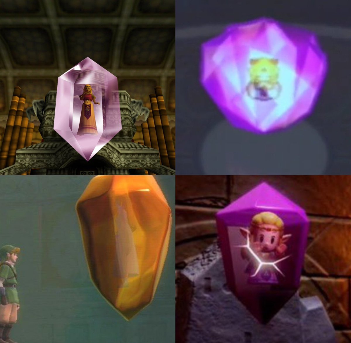SavoirsZelda's tweet photo. Zelda 0 - 4 Cristal https://t.co/DL1447eaRJ