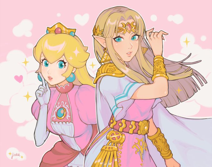 「princess peach」Fan Art(Latest)(02)