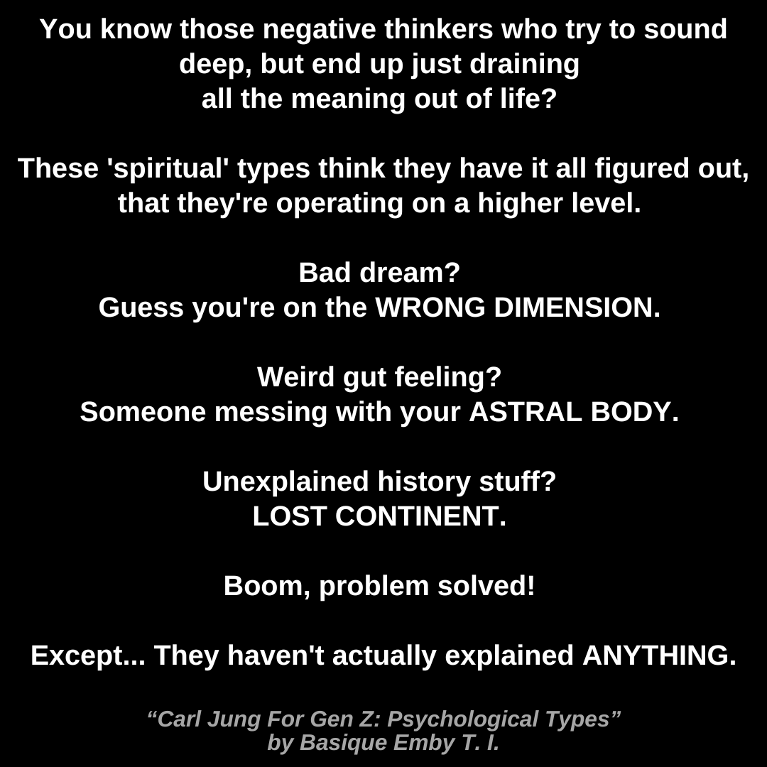 BasicMbti's tweet image. A little excerpt from my book "Carl Jung For Gen Z" (amazon.com/dp/B0D29DY3BX):