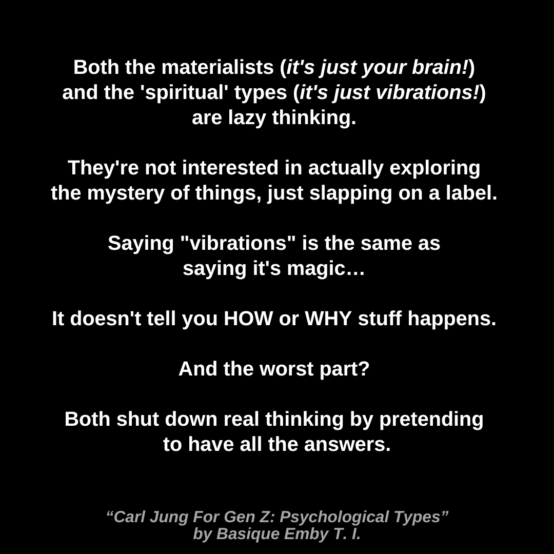 BasicMbti's tweet image. A little excerpt from my book "Carl Jung For Gen Z" (amazon.com/dp/B0D29DY3BX):