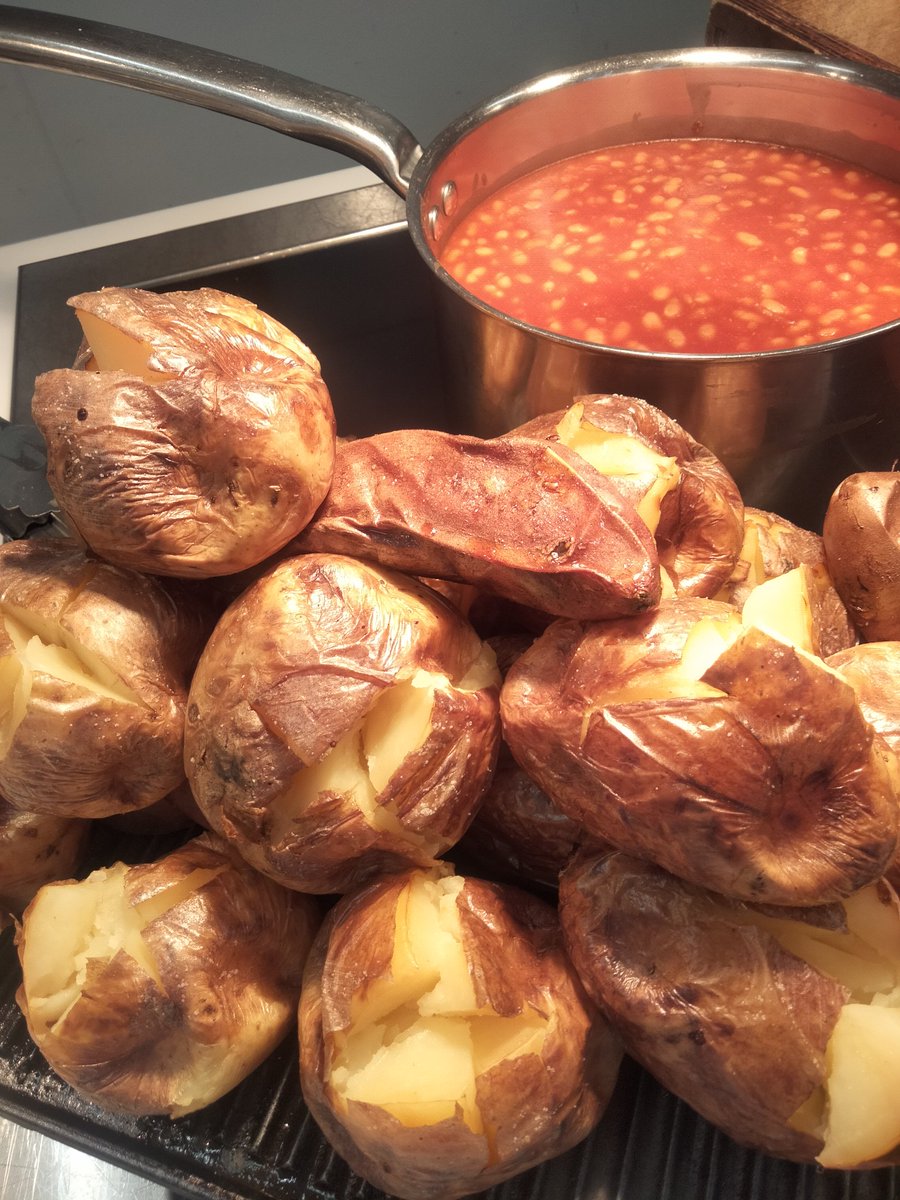 Tuesday Lunch - Sausages and mash, mixed green vegetables, roasted carrots and parsnips, onion gravy. Vegetarian choice - Plant based sausages. LVS deli bar. Selection of salads. Jacket potatoes with baked beans. Pasta with tomato sauce.