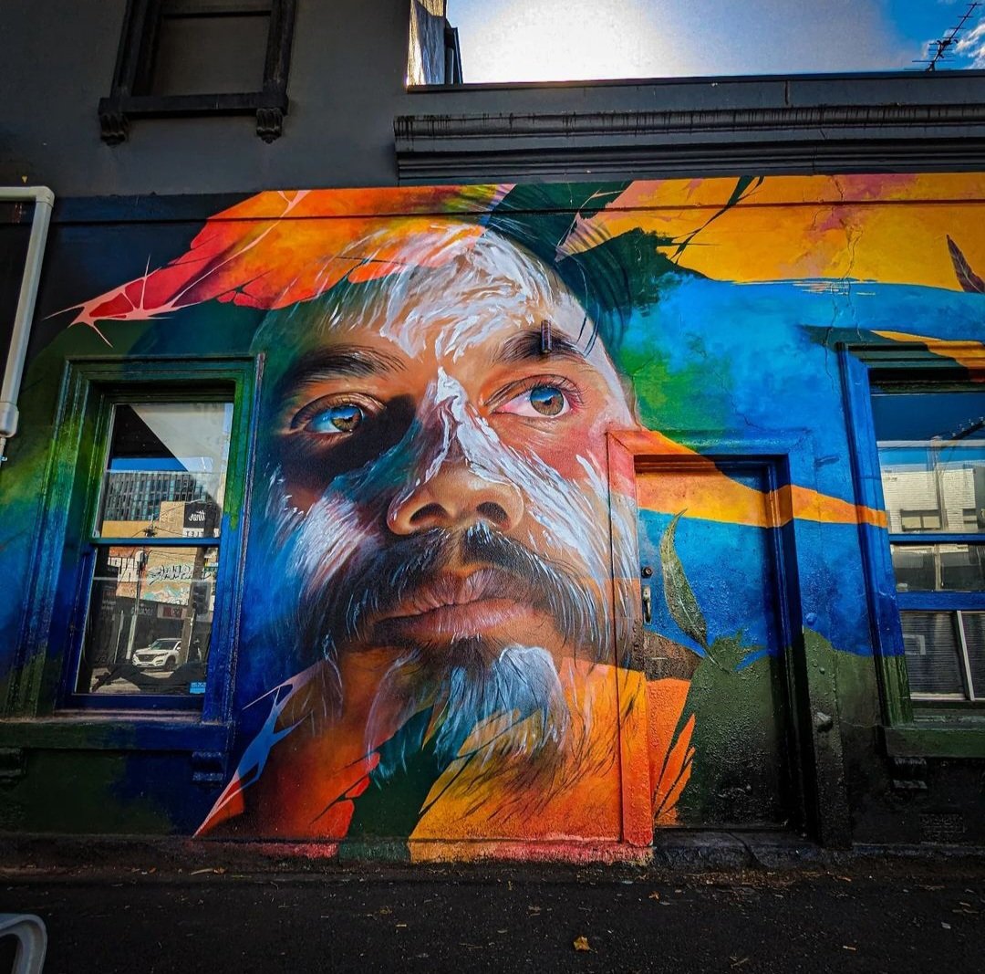 MolinaStreetArt's tweet photo. Art (detail) by Australian Adnate & Meggs in Melbourne, Australia (2023) #adnate #meggs #streetart #lamolinastreetart | photo by @andyroundworld via mysl .nl/CXDBL https://t.co/RUIJjqN7iw