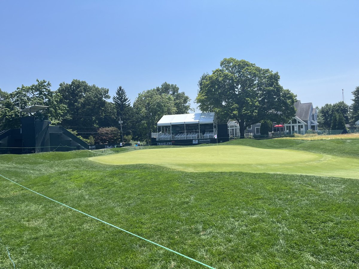 ByColtonWood's tweet photo. Greetings from the Travelers Championship. https://t.co/ROd6qnMJPq