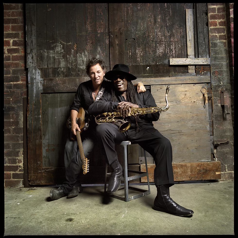Few things hit you like the first note of the sax solo in Jungleland . I still get the chills whenever I listen to it . Remembering Clarence Big Man Clemons on the anniversary of his passing today .