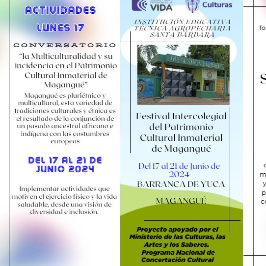 DIANAECHAVARRIA's tweet image. Se realiza en #Magangué  el Festival Intercolegial del Patrimonio Cultural Inmaterial de Magangué proyecto apoyado por @mincultura  @PTA_Colombia