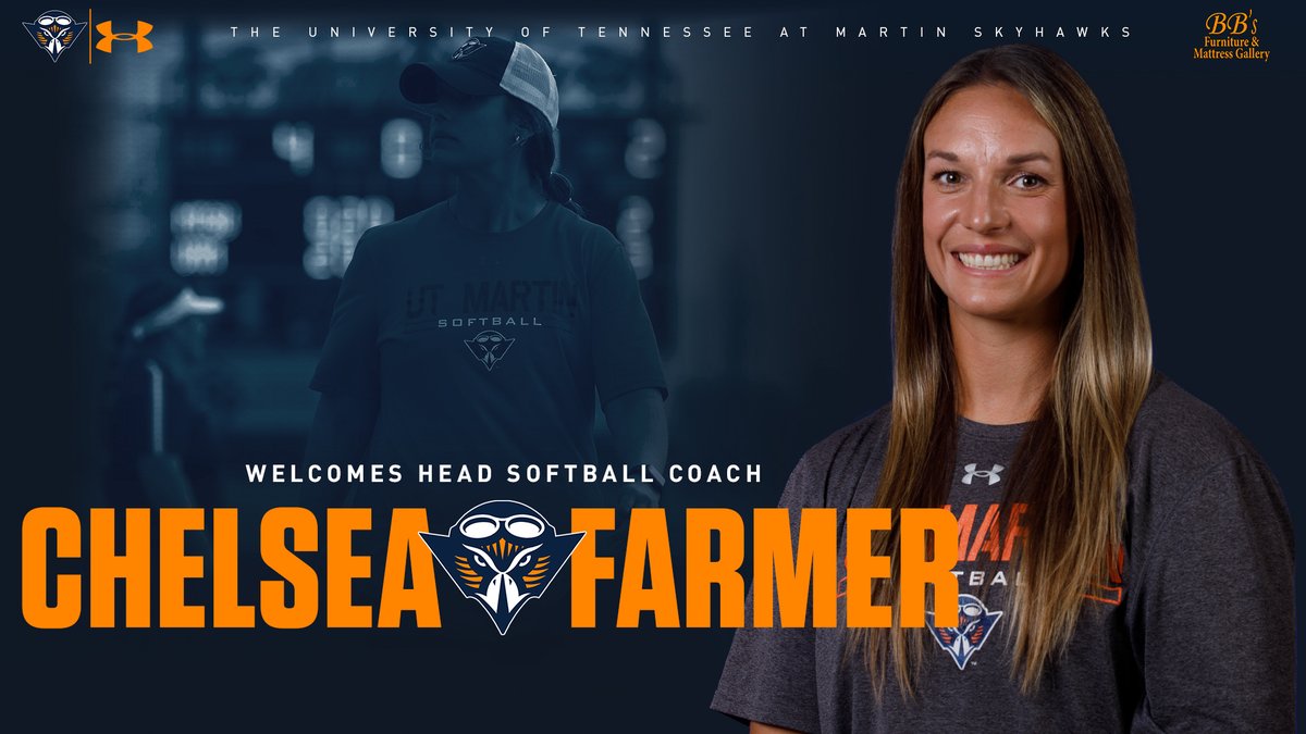 She is staying HOME!

Congratulations to <a href="/UTMSoftball/">UT Martin Softball</a> Hall of Famer Chelsea Farmer on being named the FIFTH head coach in program history!

Story: tinyurl.com/bdh6y8nb

#MartinMade | #OVCit