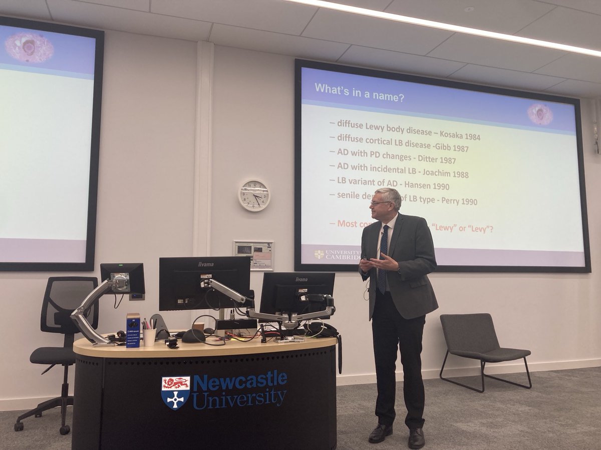 Rimona Weil (@rimonaweil) on Twitter photo Fantastic talk from <a href="/ProfJTOBrien/">JohnOBrien</a> on history of DLB - where we have come from to know where we are going #LewyBodyUK Fantastic talk from <a href="/ProfJTOBrien/">JohnOBrien</a> on history of DLB - where we have come from to know where we are going #LewyBodyUK