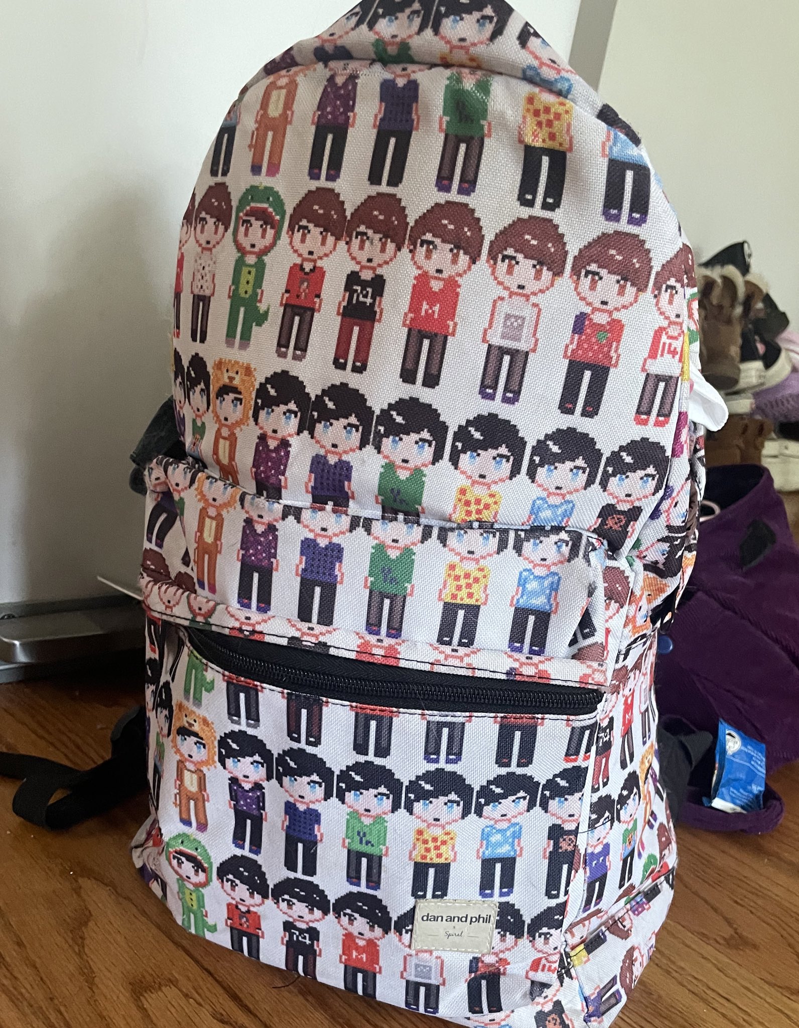 on X like i Still use my pixel backpack this is from today back from my trip like it s serious to me and dan and phil themselves should actually be paying