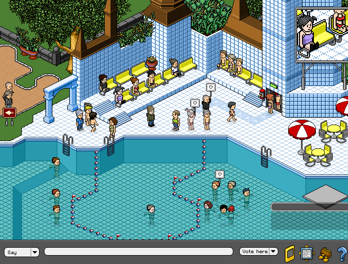 madzn_'s tweet photo. WOW 😊 Welch eine Nostalgie ❤️ Ich freue mich sehr die Pizzeria wieder zu sehen und hab mir direkt eine Pizza gegönnt...🍕 Schwimmen werde ich erst Mal nicht Können...🩴👙👓
#poolsclosed
@Habbo @De_Habbo https://t.co/kZeLtuSyp4
