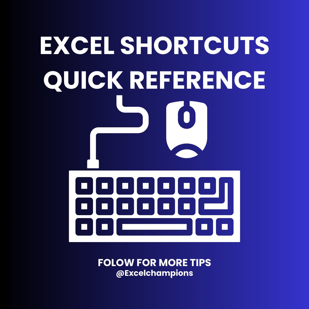 Shavetak06's tweet image. Excel Like a Pro ✨
Navigate Faster with Shortcut Keys 🚀

#msexcel #advancedexceltricks #microsoftexcel #excelforanalysis #exceltips #exceltricks #exceltipsandtricks #learnexcel #excelshortcuts #shortcutsinexcel