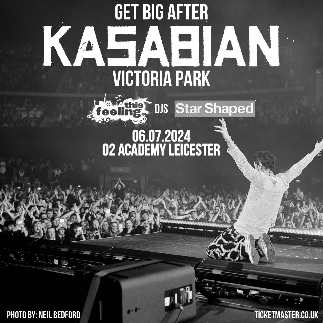 This Feeling (@this_feeling) on Twitter photo Get big after one of the biggest gigs of 2024 <a href="/KasabianHQ/">KasabianHQ</a> Vicky Park 🔥💃🪩 📸 <a href="/neilbedford/">📸Neil Bedford📸</a>
🎟️ thisfeeling.co.uk/kasabian/ Get big after one of the biggest gigs of 2024 <a href="/KasabianHQ/">KasabianHQ</a> Vicky Park 🔥💃🪩 📸 <a href="/neilbedford/">📸Neil Bedford📸</a>
🎟️ thisfeeling.co.uk/kasabian/