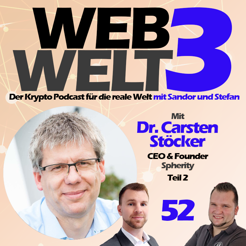 Im #Podcast Teil 2 mit unserem Gast Dr. Carsten Stöcker und das Thema Dezentrale Identitäten zur Rettung des Internets!

Im zweiten Teil dieses sehr spannenden Gespräches geht es weiter um das heiße Thema #DigitaleID!

Können digitale Identitäten das Internet retten? 🤔