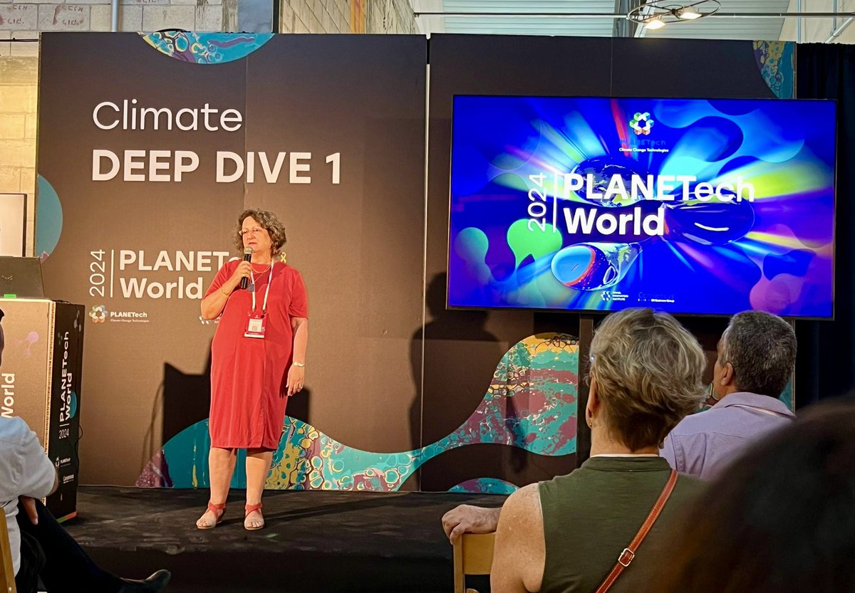 1/2 Proud of <a href="/IsraEconomy/">🇮🇱MFA Economic Division</a> for organizing a diplomatic event on #Climatec as a leading path to intl cooperation at 
PLANETech World 2024 conference attended by senior diplomats from over 20 countries! Gratfeul to our partner Israel Innovation Institute. 
<a href="/IsraelMFA/">Israel Foreign Ministry</a> #ClimateChange