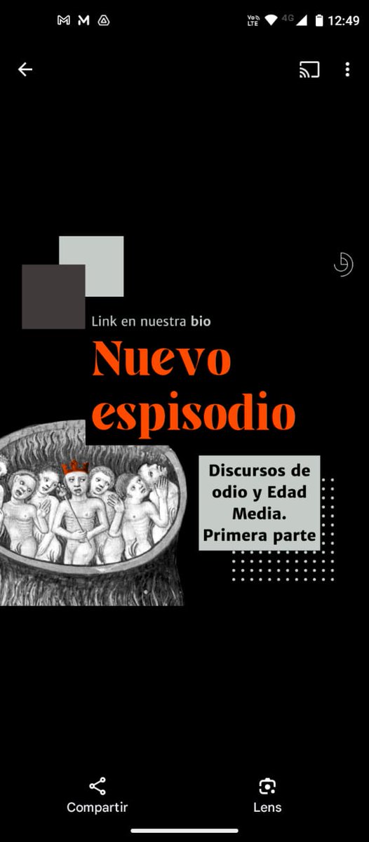 Salió un nuevo episodio de Tiempos Cruzados! Disponible en open.spotify.com/episode/745UpI…