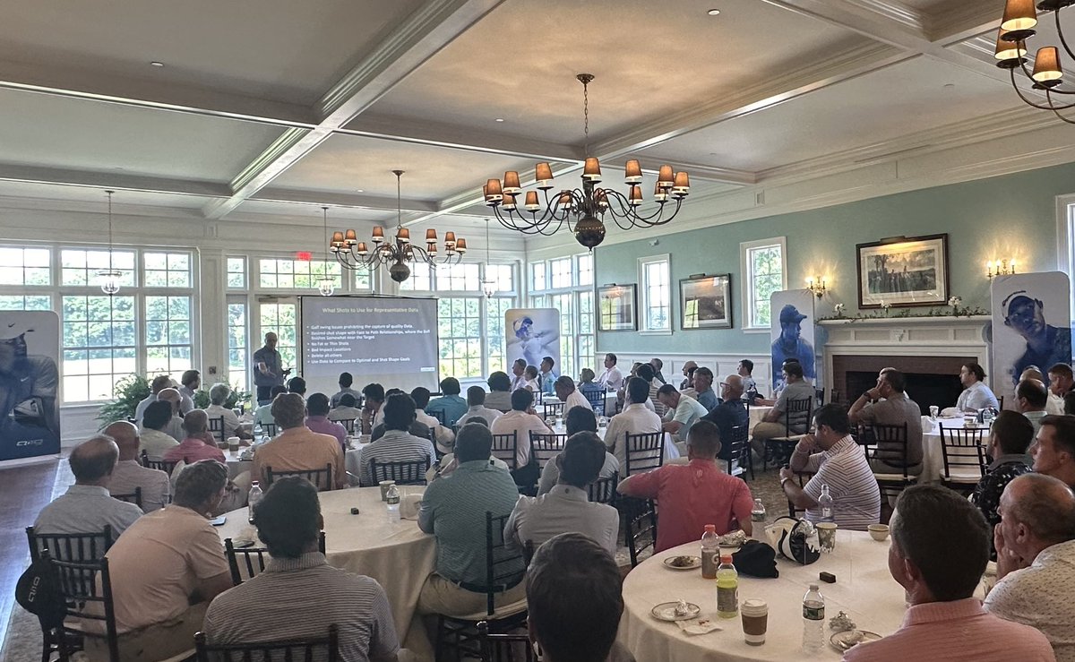 What a wonderful day speaking at the Taylormade TP Classic to 88 Golf Professionals and Fitters at The Historic Myopia Hunt Club in Hamilton Massachusetts Host of the U. S. Open in 1898, 1901, 1905, and 1908.  Old School Classic! Unreal history there! #blessed #teamtaylormade