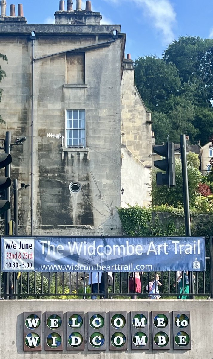 Don’t forget it is the Widcombe Art Trail this weekend. All free!