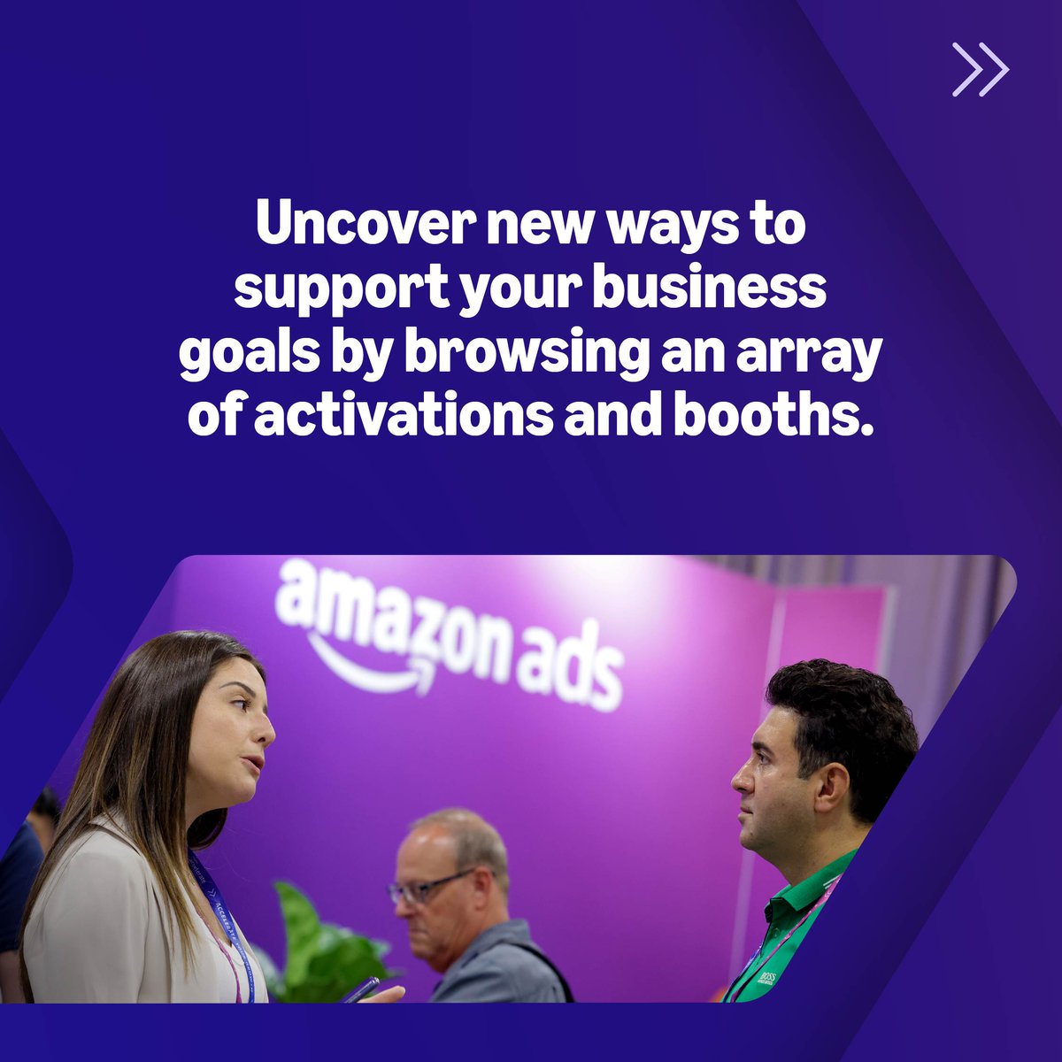 Sell_on_Amazon's tweet photo. The Accelerate Pavilion is back and bigger than ever! This centralized hub at #AmazonAccelerate2024 is where the magic happens. Network, learn from experts, and discover game-changing tools to level up your business. Don't miss out - register now: https://t.co/kMbNaX9iT0 https://t.co/yxiC04KsiZ