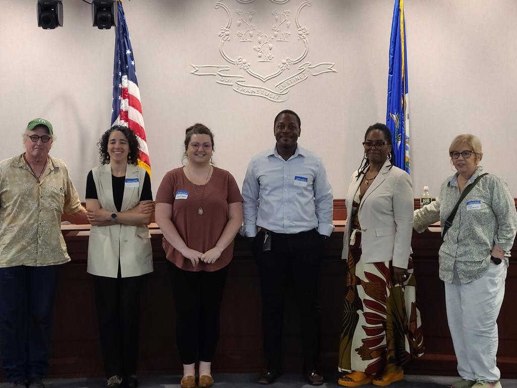 CTCoalitionEH's tweet photo. The CCEH team is at the 2024 CT Healthcare for the Homeless Symposium today! It is great to connect with partners dedicated to improving healthcare for the homeless community. @CHCACT @CSHHC #HealthcareForHomeless https://t.co/2KlFn2qViQ