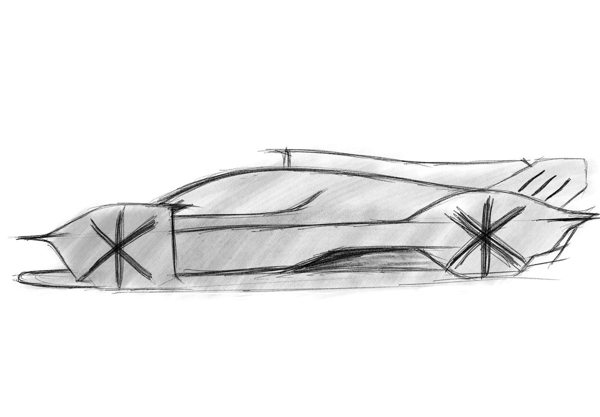 RaghavLessera's tweet image. Tried to make it look like Ferrari 499p