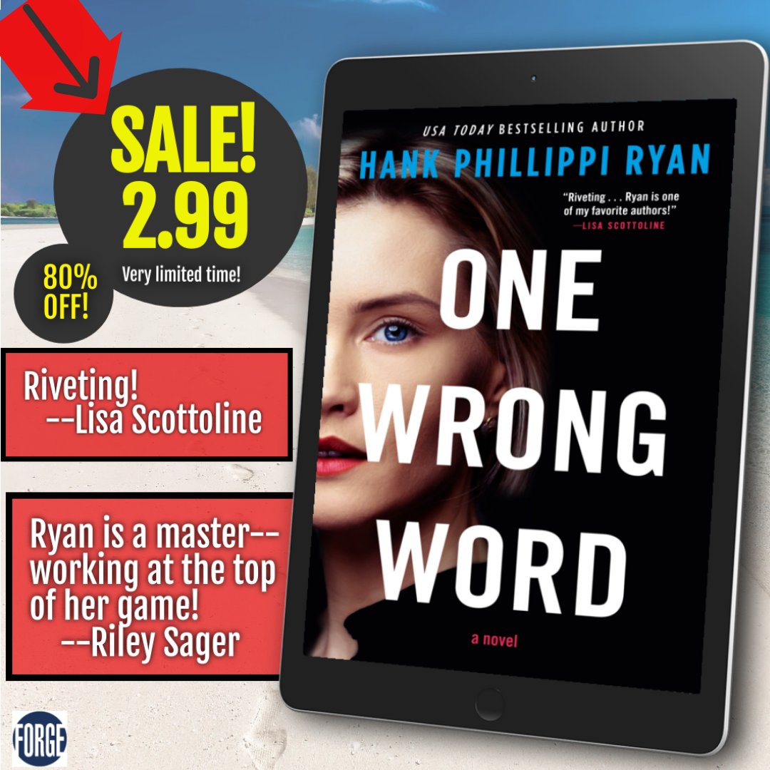 Hank (ONE WRONG WORD is here!) Phillippi Ryan (@hankpryan) on Twitter photo Time's almost up! VERY briefly, ONE WRONG WORD is $2.99 in ebook! amzn.to/45rTp7LGossip. Scandal. Rumor. Revenge. “A story with all the goods―great characters, blistering pace, powered by prose that cuts right to the nerve…Buckle up and read.” ―David Baldacci
<a href="/SINCnational/">Sisters In Crime</a> Time's almost up! VERY briefly, ONE WRONG WORD is $2.99 in ebook! amzn.to/45rTp7LGossip. Scandal. Rumor. Revenge. “A story with all the goods―great characters, blistering pace, powered by prose that cuts right to the nerve…Buckle up and read.” ―David Baldacci
<a href="/SINCnational/">Sisters In Crime</a>