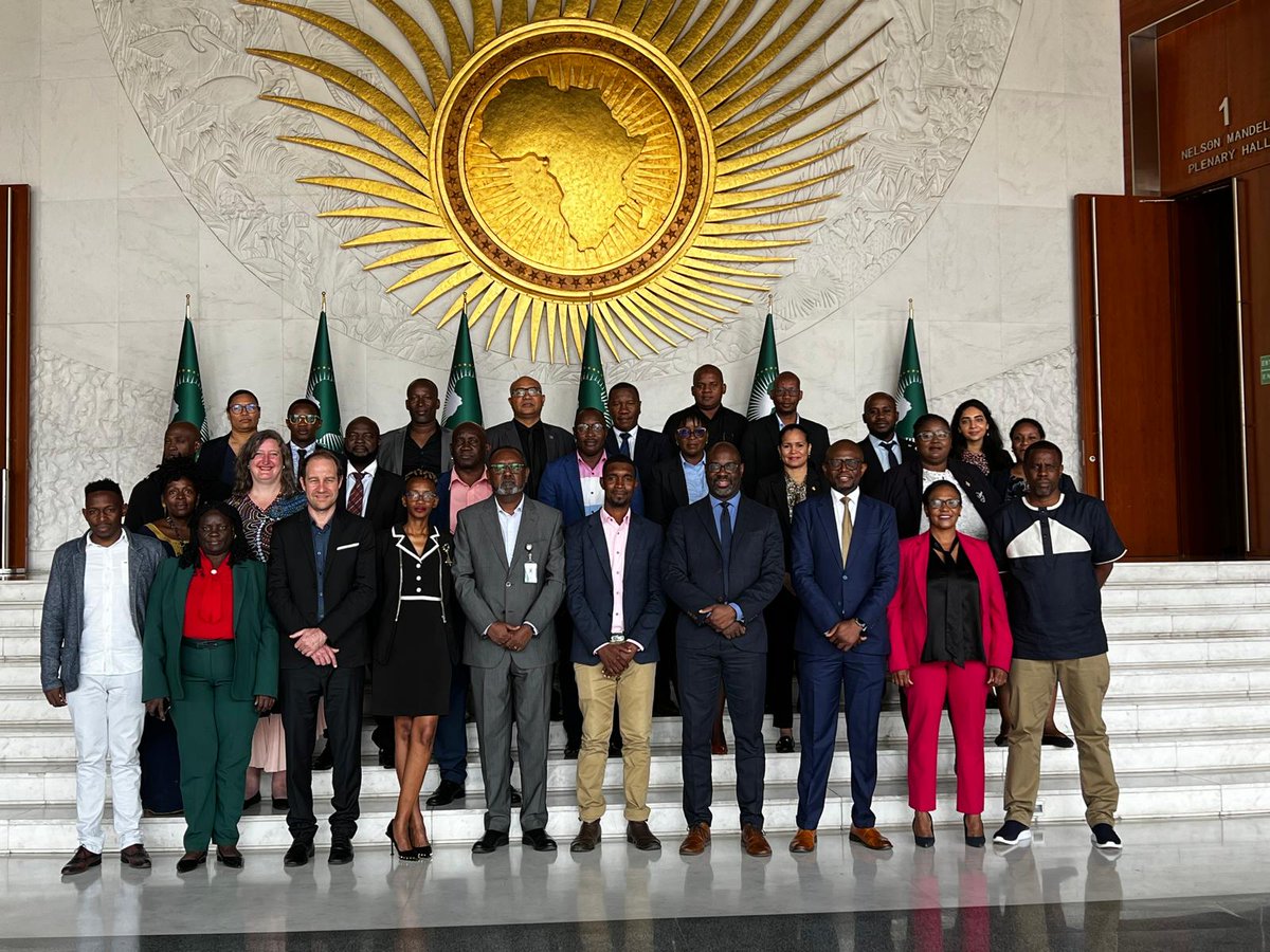 AfricanUnionSp1's tweet photo. Senior African Government Sports officials meet at African Union HQ!

Day 1 of the 3 day MOOC course on Sport for Sustainable Development: Designing Effective Policies and Programmes is underway at AU headquarters in Addis Ababa, Ethiopia.

#thecommonwealth
#sportanddev https://t.co/No6Q7uCAM6