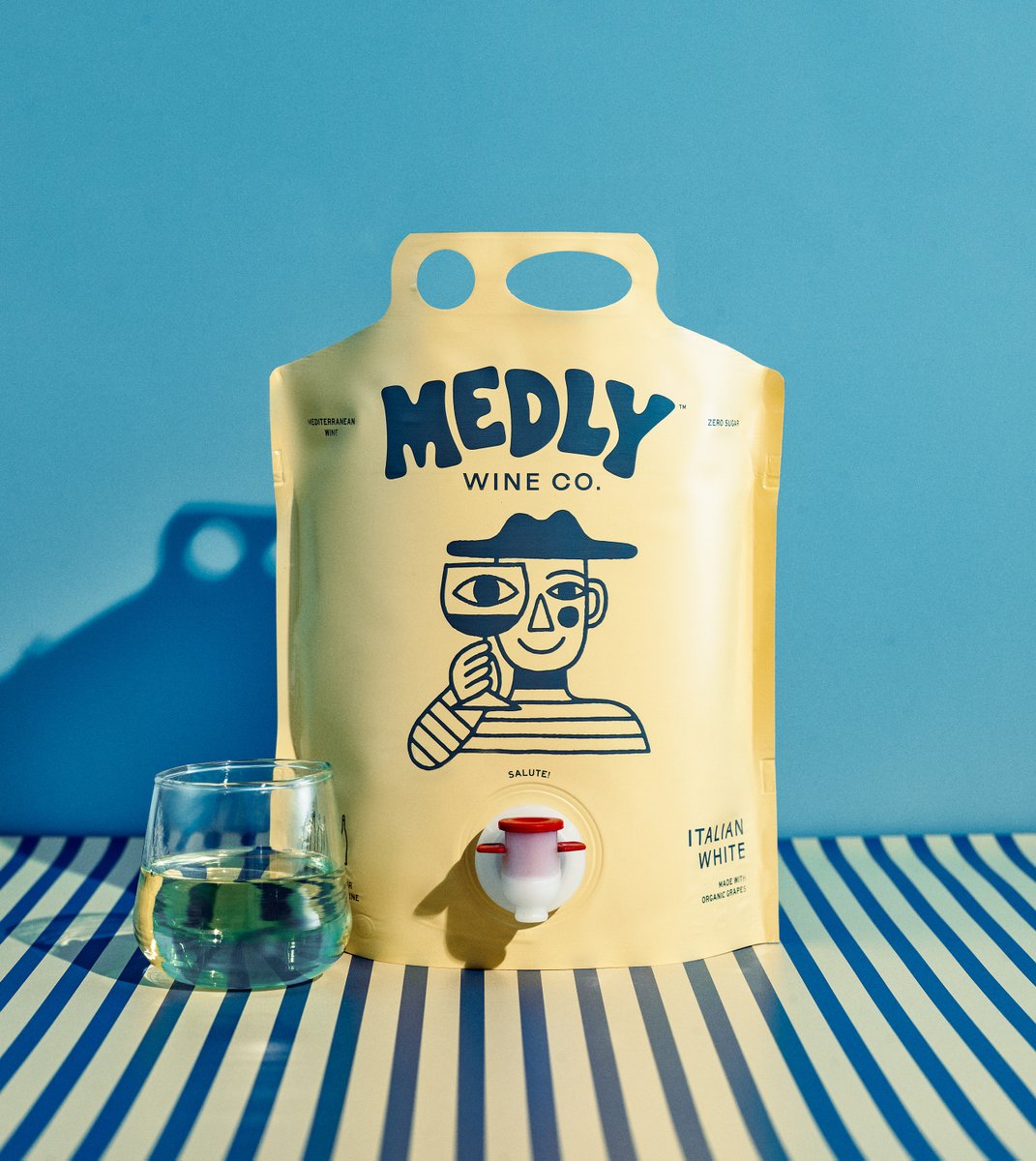 New from Young Jerks.

It's in the bag. Medly Wine Co: delicious organic Mediterranean wines minus the bottle. Sustainably Made / Zero Sugar / 100% Organic / 100% Delicious.

drinkmedly.com