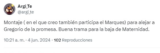 argi_te's tweet photo. @lapromesa_tve ¿ Hay premio o algo? 😂😂 https://t.co/NNzMLKmK47