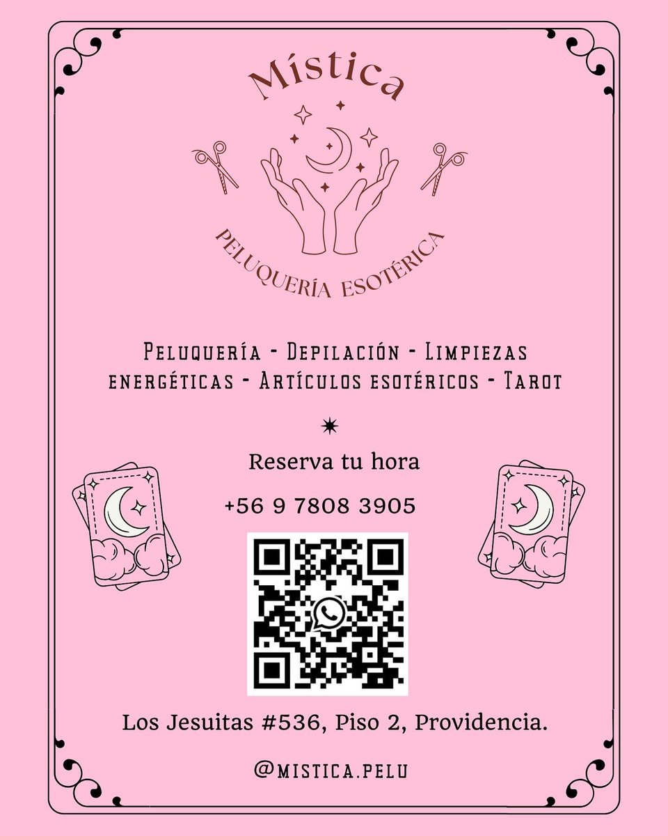 maricons_tanza's tweet photo. Querida red de Twitter, agradezco su apoyo y RT 👇🏻

Mi mamá, Carmen, reactivó su peluquería después de cerrar por la pandemia. ¡Perdió toda su cartera de clientes y está comenzando desde cero! 

Tiene +20 años de experiencia y hoy levanta Mística Peluquería. Pida su hora a wsp🔮 https://t.co/dktfnB2sGh