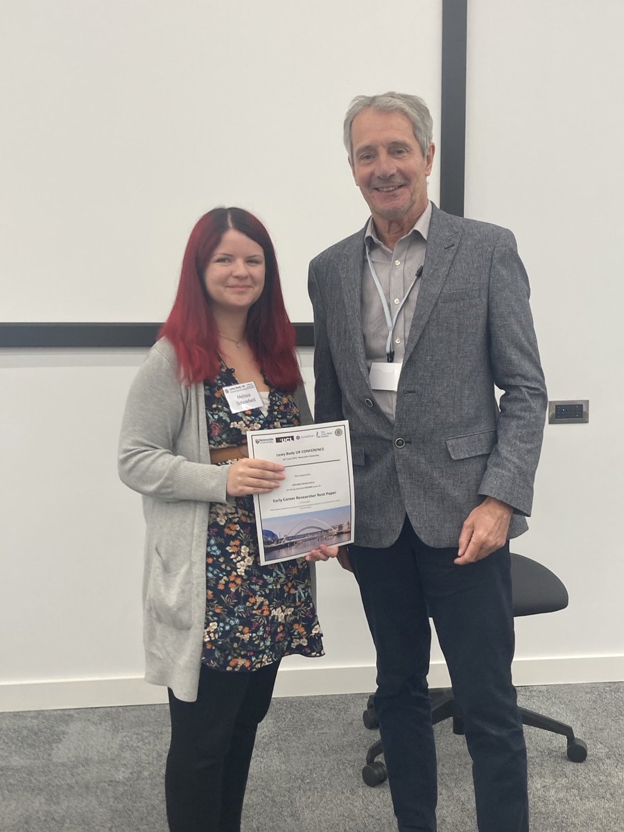 Rimona Weil (@rimonaweil) on Twitter photo Congratulations to winners of the ECR paper prize! <a href="/George_ECT/">George E C Thomas</a> <a href="/UCLIoN/">UCL Queen Square Institute of Neurology</a> and <a href="/MelScholefield/">Melissa Scholefield</a> <a href="/OfficialUoM/">The University of Manchester</a> - thank you Prof Ian McKeith for presenting the prizes! #LewyBodyUK Congratulations to winners of the ECR paper prize! <a href="/George_ECT/">George E C Thomas</a> <a href="/UCLIoN/">UCL Queen Square Institute of Neurology</a> and <a href="/MelScholefield/">Melissa Scholefield</a> <a href="/OfficialUoM/">The University of Manchester</a> - thank you Prof Ian McKeith for presenting the prizes! #LewyBodyUK