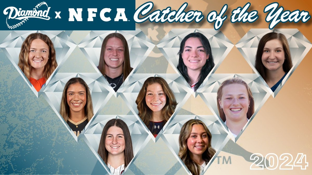 🚨 AWARDS RECAP: 2024 <a href="/DiamondSportsCo/">Diamond Sports</a> / NFCA Catcher of the Year collegiate rundown! 🥎 

🔗 nfca.org/divnews/genera…