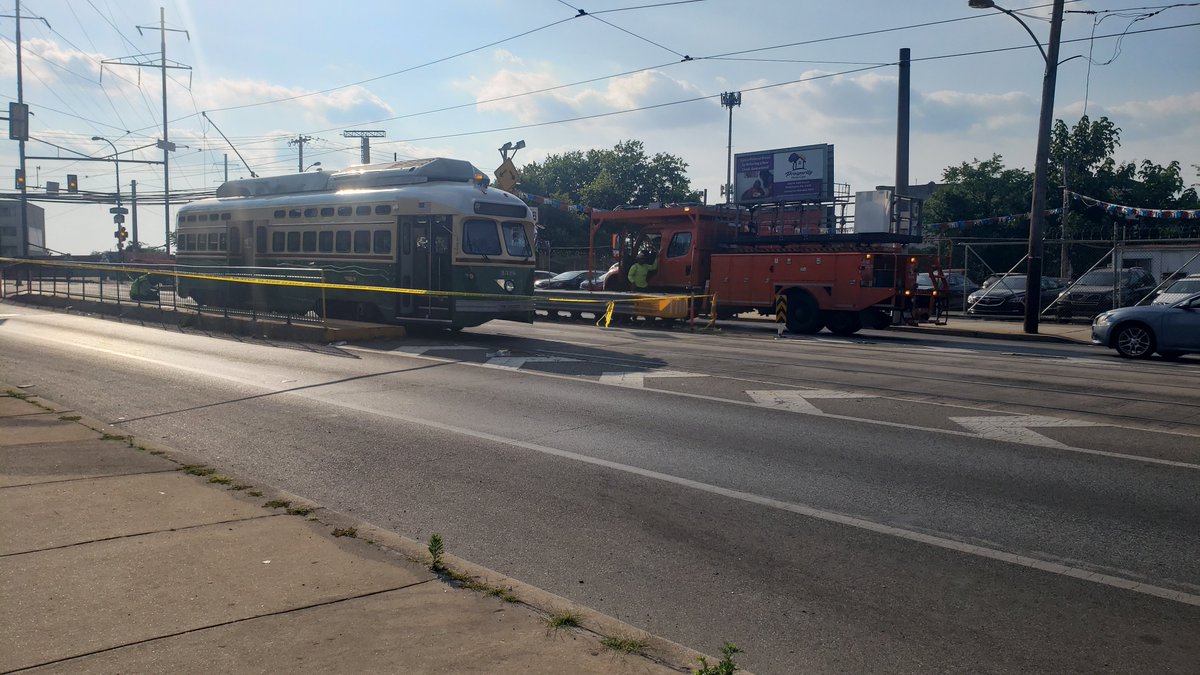 So much for riding a PCC today