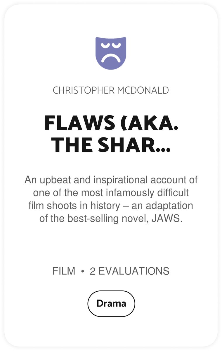 theblcklst's tweet photo. Send FLAWS (AKA. THE SHARK IS NOT WORKING) by Christopher McDonald straight to your inbox on https://t.co/0Dl9HMucJP https://t.co/PpuvwDZXlK #BlackListWeekendRead @triplezerofilms https://t.co/aAoJ1uJ7VF