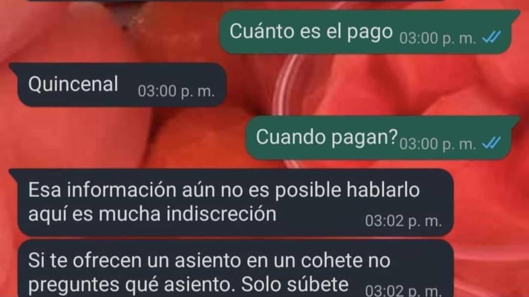 Uno q hace cuando una org sale con esta?