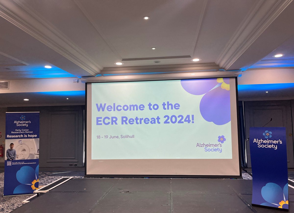 GongLin_edu's tweet image. Grateful to join this year’s @alzheimerssoc #ECRRetreat in Solihull! Had some insightful sessions and opportunities to connect with fellow researchers!
Thanks for the great event!❤️@AlzSocResearch @SianGregory7
@NIHR_ARC_YH
#AlzheimersResearch