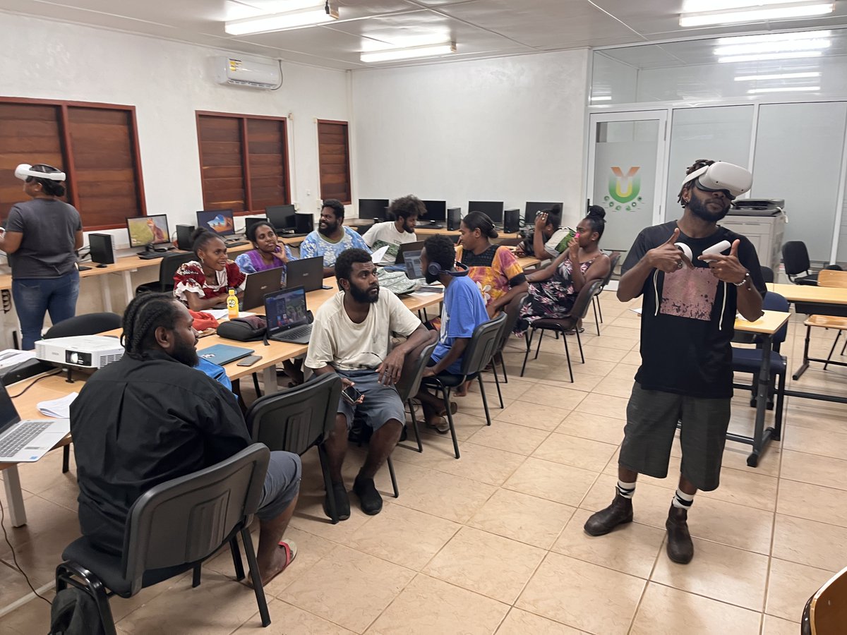 Fantastic to teach in #vanuatu at National University Vanuatu again. Wonderful opportunity to learn with Ni-Vanuatu students and as share #sustainabletourism &amp; #regenerativetourism learnings from NZ; supported by our award-winning #experientialeducation #vr learning tool &amp; #sdgs