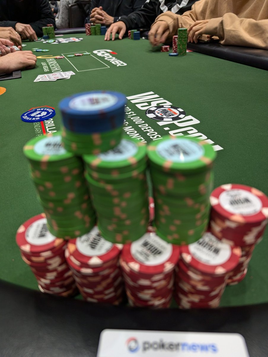 Protentialmn's tweet photo. My stack on 2nd break of the $1500 Monster.

Closest guess will get 1 free year to @LearnProPoker. 

If multiple correct then winner will be drawn among those. 

Up to 5 other winners will get our Pre-Flop+post-flop courses on Skool:

https://t.co/BAYkpnmEqC

Ends in 24 hours. https://t.co/gz33cSMUqU