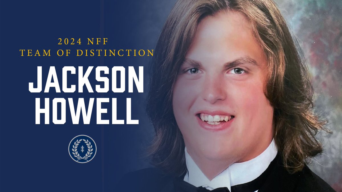 National Football Foundation (@nffnetwork) on Twitter photo Perfection all around places <a href="/JacksonHowell76/">Jackson Howell</a> on the list of the nation's best.
🏅3.56 GPA
🏅Participated in the Blue-Gray All-American Bowl
🏅Member of the Academic Honor Roll
🏅Completed five AP courses
Click:
bit.ly/2024NFFTeamofD…
#BuildingLeaders Perfection all around places <a href="/JacksonHowell76/">Jackson Howell</a> on the list of the nation's best.
🏅3.56 GPA
🏅Participated in the Blue-Gray All-American Bowl
🏅Member of the Academic Honor Roll
🏅Completed five AP courses
Click:
bit.ly/2024NFFTeamofD…
#BuildingLeaders