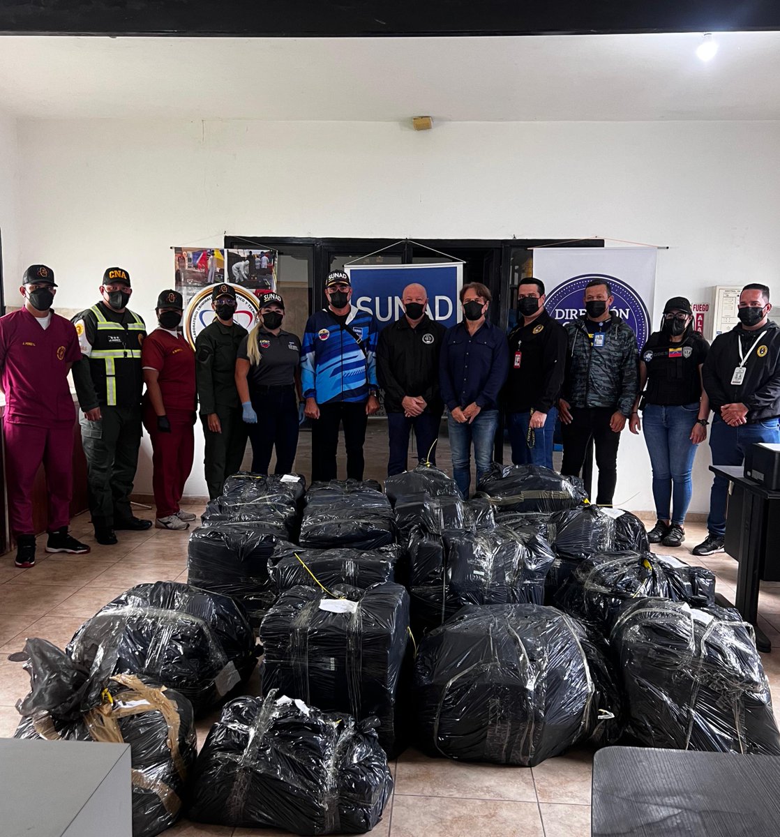 Este procedimiento se ejecutó según el artículo 192 de la Ley Orgánica de Drogas, que prevé la destrucción de la sustancia incautada dentro de los 30 días a su decomiso y el 2do. Vértice de la Gran Misión Cuadrantes de Paz, referente a la lucha contra las drogas.