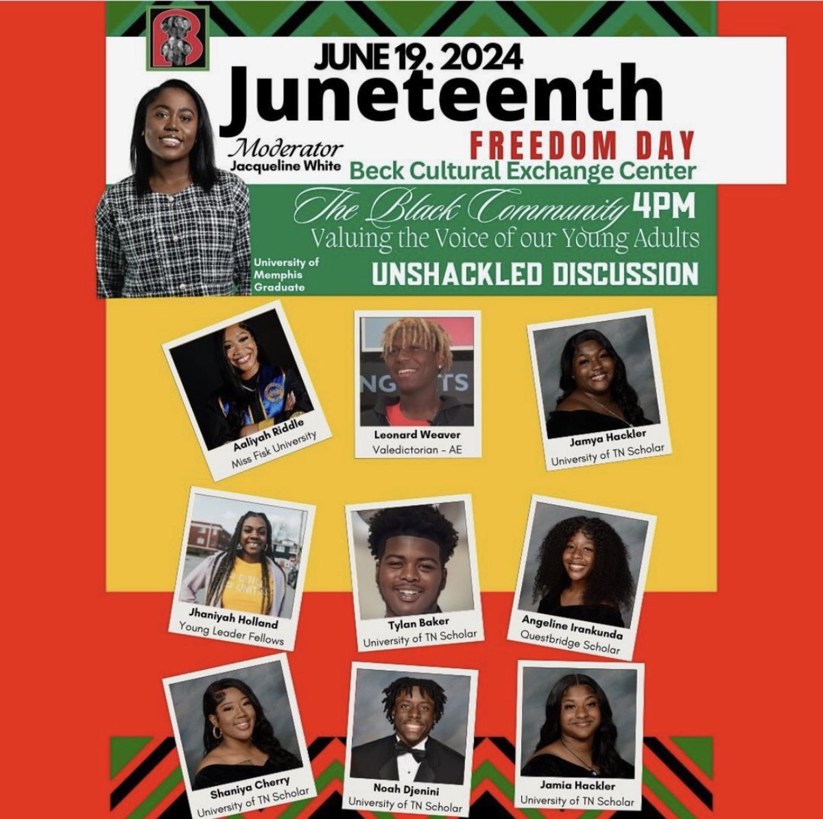 We see a lot of familiar faces that we LOVE!!! Go and support our young adults by listening and valuing their voice on how they want to move our community forward! #beepbeep #AEexcellence #Juneteenth
