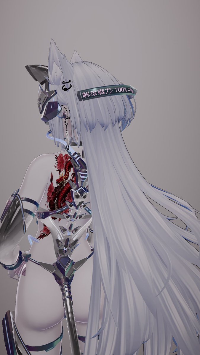 NightlinVR's tweet image. おはようございます
背中の姿最高〜！
今夜、もっといい写真撮りましょう✨
今日の仕事も頑張ろう☀️

#白い凜 #EvilFallSet