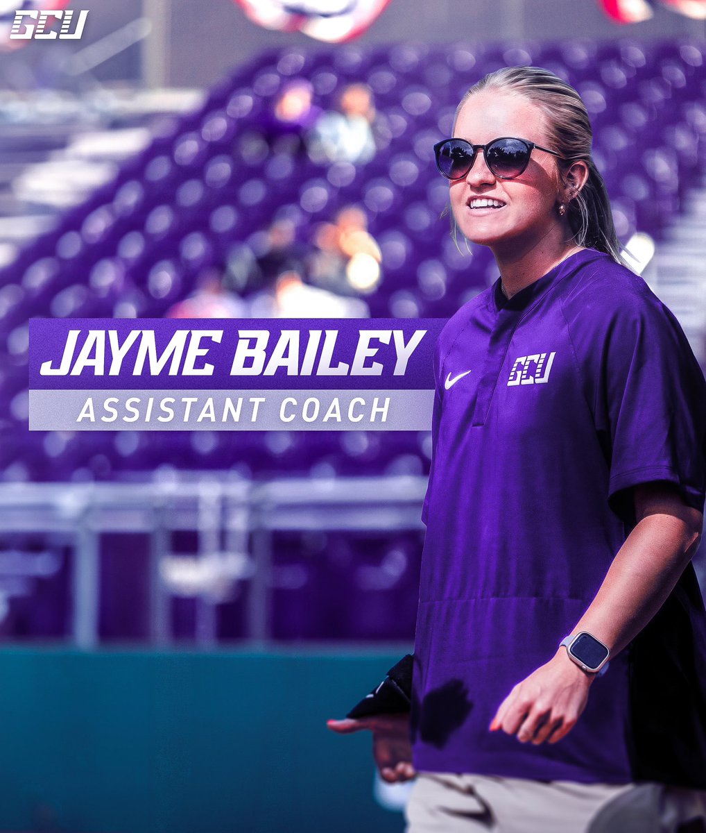 GCU Softball (@gcu_softball) on Twitter photo Decorated collegiate player β‘οΈ GCU Assistant Coach.
Welcome, <a href="/jaymebailey_/">Jayme Bailey</a> ! #LopesUp
π - gculopes.com/news/2024/6/18β¦ Decorated collegiate player β‘οΈ GCU Assistant Coach.
Welcome, <a href="/jaymebailey_/">Jayme Bailey</a> ! #LopesUp
π - gculopes.com/news/2024/6/18β¦