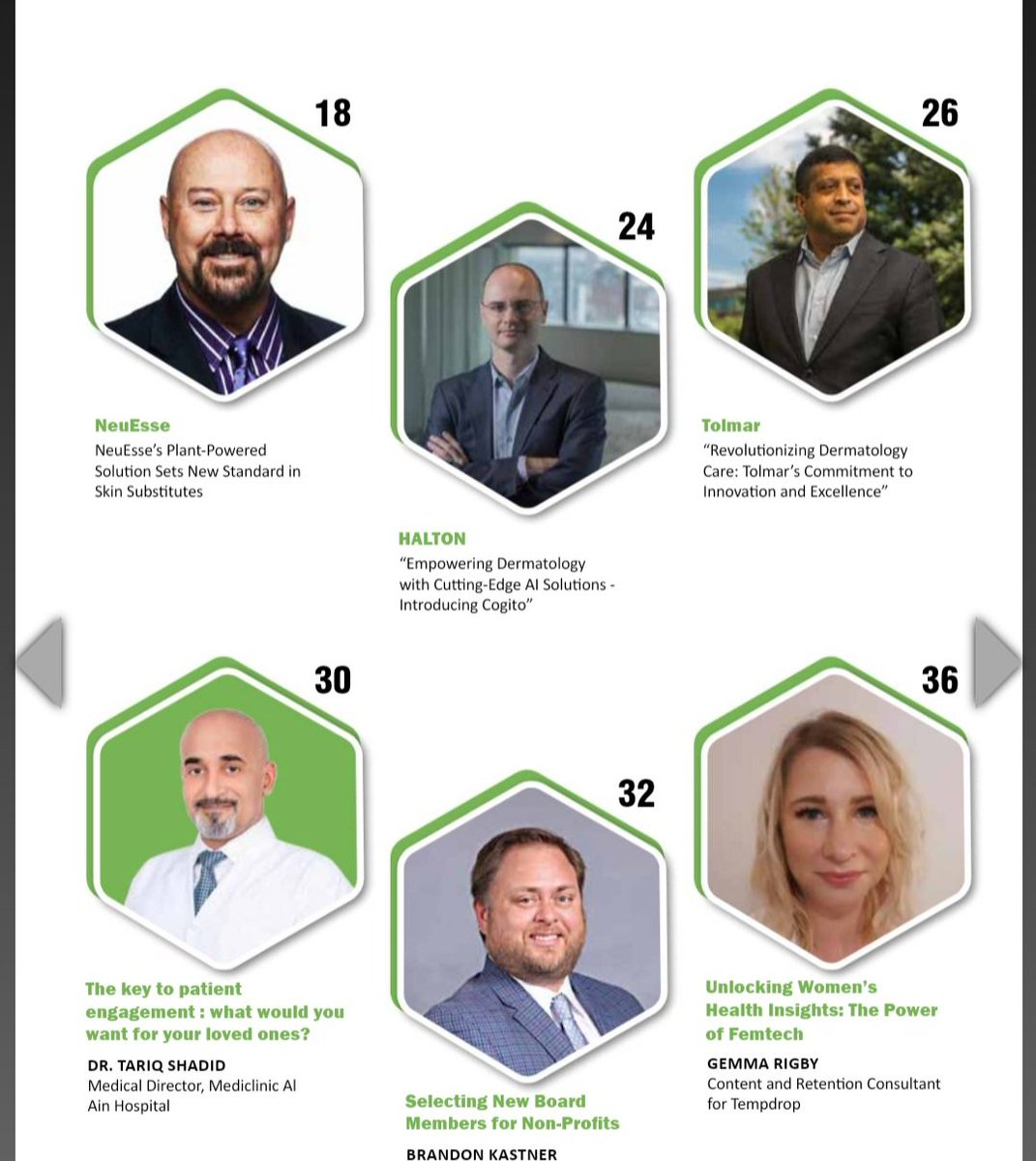 medhealthreview.com/magazine/top-1…
<a href="/NeuEsse/">NeuEsse</a>  has been named one of the top 10 Dermatology Solution Providers for 2024 #Dermatology #Skin #wounds #Burns