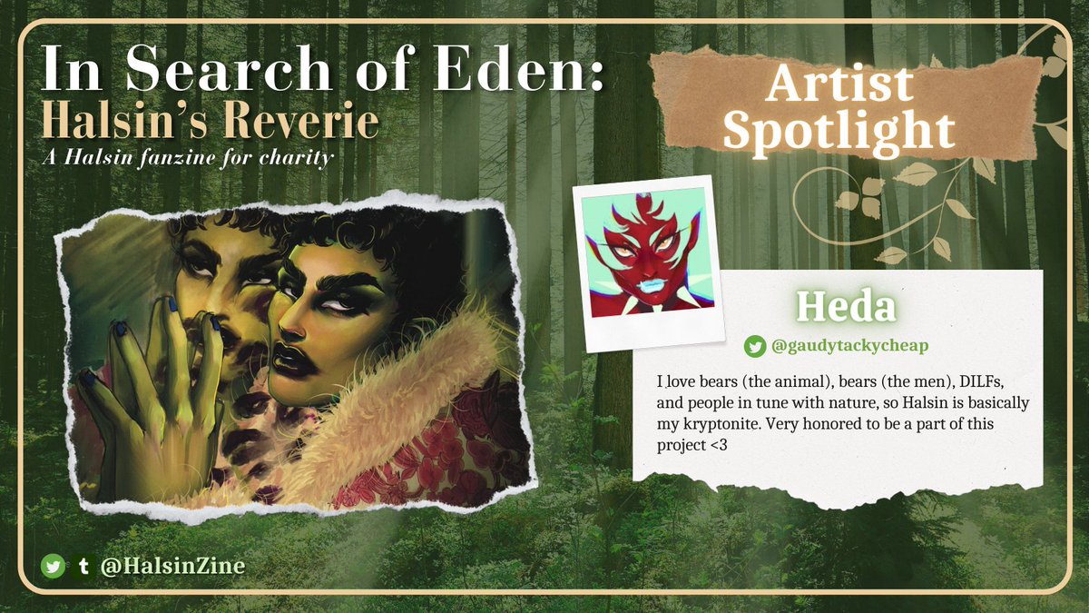🌿 Artist Spotlight 🌿

Oak Father, guide our next participating artist, <a href="/gaudytackycheap/">Heda</a>!  

Help us welcome them to the party in the comments below! 💚⬇️

#Halsin #BG3 #HalsinZine