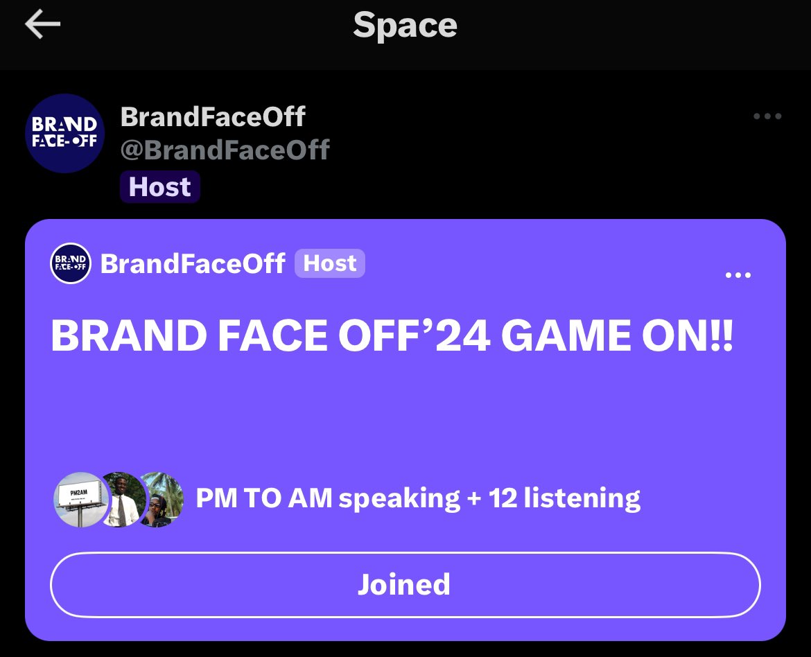BrandFaceOff's tweet photo. You’re not here??!!
You’re missing!! https://t.co/6mTfv4qdMx