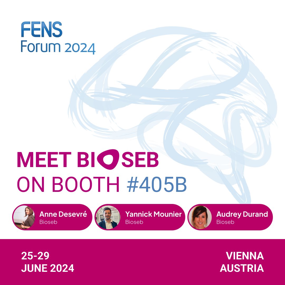 #FENS2024 Who will be there?

Join us from June 25th to 29th at booth #405B to discuss your latest research projects with Anne Desevre, Audrey Durand, and Yannick Mounier! We look forward to seeing you there.

<a href="/FENSorg/">FENS</a>