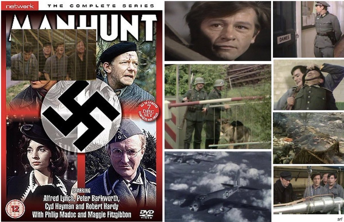 SaveRedlandLibr's tweet photo. 8:05pm TODAY on @TalkingPicsTV
From 1970, Ep 22 (of 26) of #WW2 #Drama📺 “Manhunt” - “Intent to Steal" directed by #RobertTronson & written by #JonathanHales
🌟#AlfredLynch #PeterBarkworth #MaggieFitzgibbon #GeorgeSewell #BrianCox #PeterWelch #RobertJohn #GeoffreyKenion https://t.co/ca3PIyJB1w