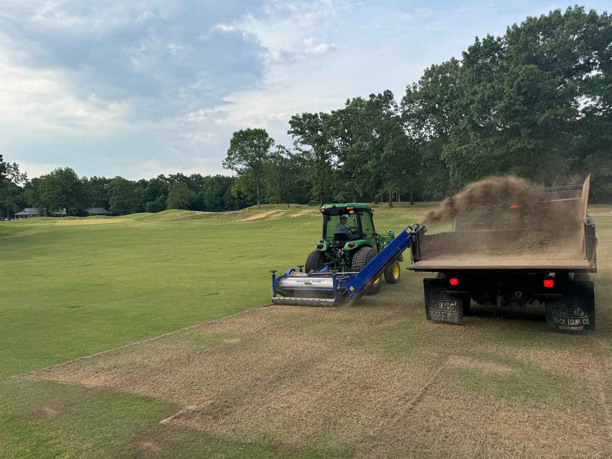 Jim Brosnan, Ph.D. (@utturfweeds) on Twitter photo Exciting morning <a href="/MBSPGolfCourse/">Montgomery Bell Golf Course</a> initiating new fraise mowing research focused on resistant #PoaAnnua control. Many thanks to <a href="/jeffkuhnsjr/">jeff kuhns jr</a> for hosting and <a href="/USGAGrnSection/">USGA Green Section</a> and <a href="/GCunlimited/">GroundsCARE Unlimited</a> for supporting the work. Our team will learn a lot over the next several months Exciting morning <a href="/MBSPGolfCourse/">Montgomery Bell Golf Course</a> initiating new fraise mowing research focused on resistant #PoaAnnua control. Many thanks to <a href="/jeffkuhnsjr/">jeff kuhns jr</a> for hosting and <a href="/USGAGrnSection/">USGA Green Section</a> and <a href="/GCunlimited/">GroundsCARE Unlimited</a> for supporting the work. Our team will learn a lot over the next several months