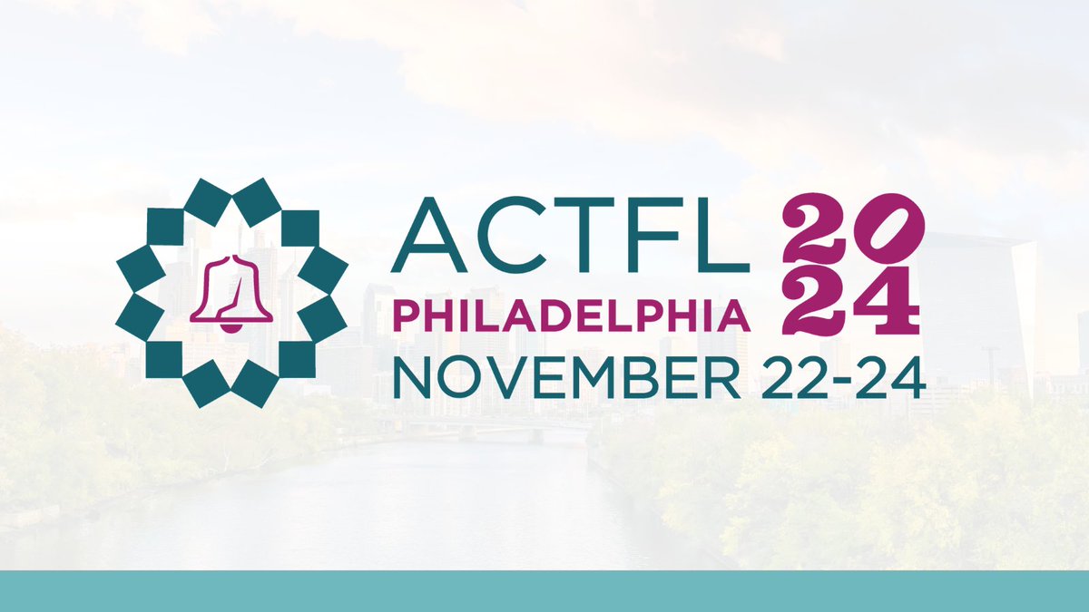 Take a look at the ACTFL 2024 Online Convention Program! 
Find hundreds of sessions, electronic posters, roundtables, practice-oriented, and research-oriented papers, and exhibitor workshops available at #ACTFL24.
Visit: bit.ly/4c49B1r