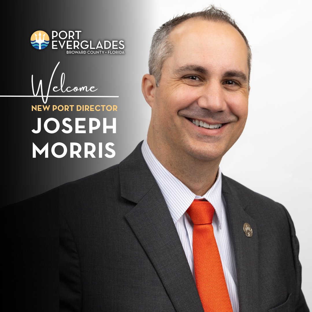 PortEverglades's tweet image. This morning, Joseph Morris was confirmed by @BrowardCounty Board of County Commissioners as Port Director. Read More... bit.ly/45xVmzS
#browardcounty #porteverglades #cargo #cruise #energy